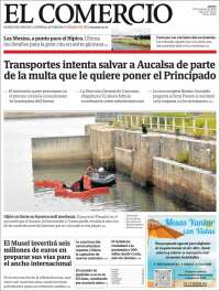 Portada de El Comercio - Gijón (Espa&ntilde;a)