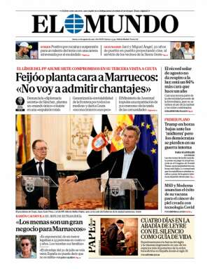 Portada de El Mundo de hoy