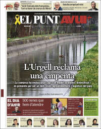 Portada de El Punt Avui (Espa&ntilde;a)