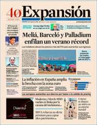 Portada de Expansión (Espa&ntilde;a)