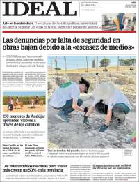 Portada de El Ideal de Jaén (Espa&ntilde;a)