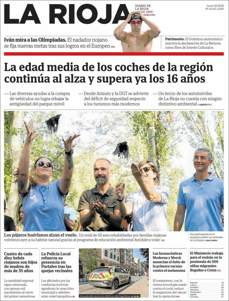 Portada de La Rioja (Espa&ntilde;a)