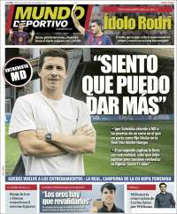 Portada de Mundo Deportivo Gipuzkoa (Espa&ntilde;a)