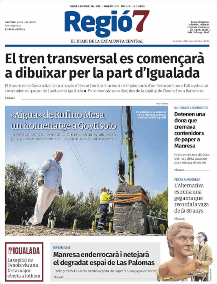 Portada de Regio7 (Espa&ntilde;a)