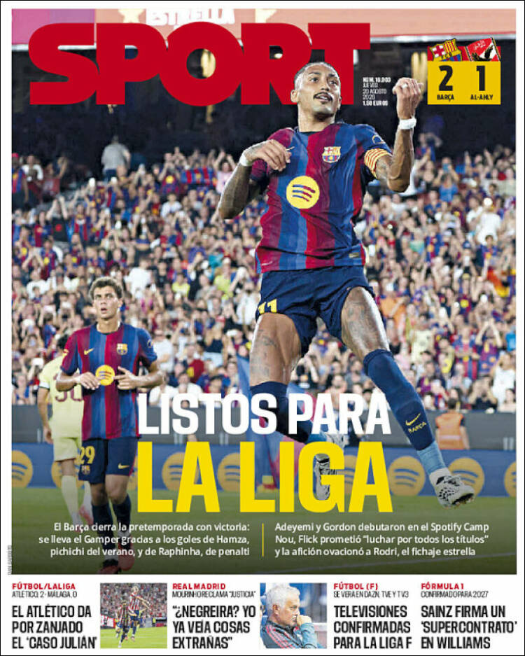 Portada de Sport (Espa&ntilde;a)