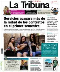 Portada de La Tribuna de Cuenca (Espa&ntilde;a)