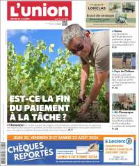 Portada de L'Union (Francia)