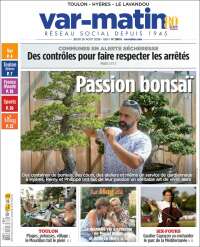 Portada de Var-Matin (Francia)