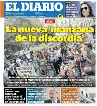 Portada de El Diario NY (USA)