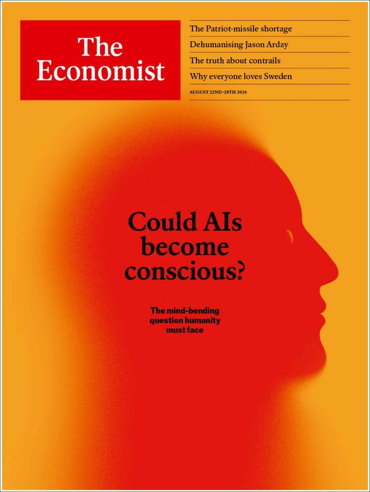 Portada de The Economist (Reino Unido)