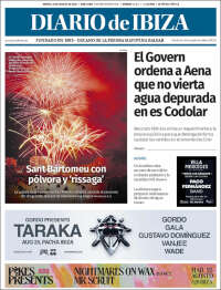 Portada de Diario de Ibiza (Espa&ntilde;a)