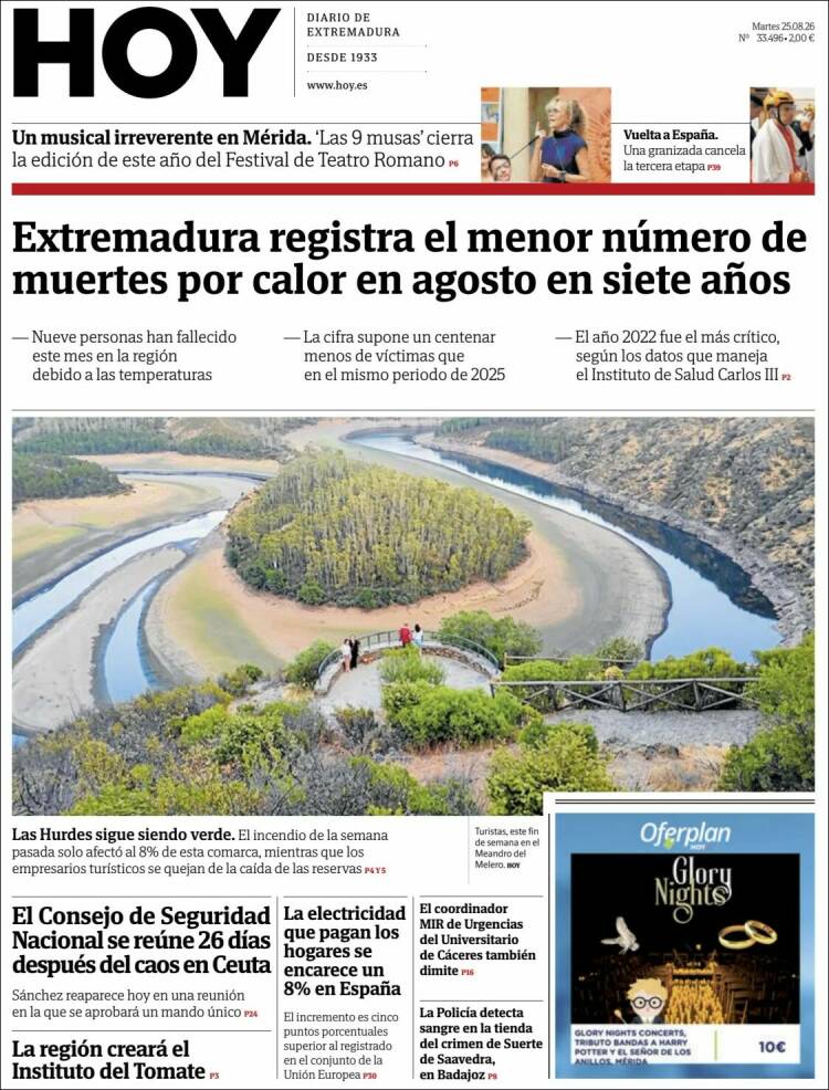 Portada de Hoy - Badajoz (Spain)