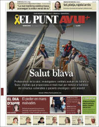 Portada de El Punt Avui (Espa&ntilde;a)