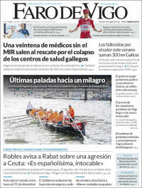 Portada de Faro de Vigo (Spain)