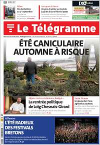 Portada de Télégramme (France)