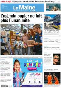 Portada de Le Maine Libre (Francia)