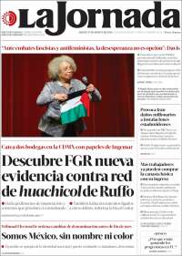Portada de La Jornada (Mexique)