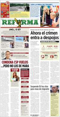 Portada de Reforma (Mexique)