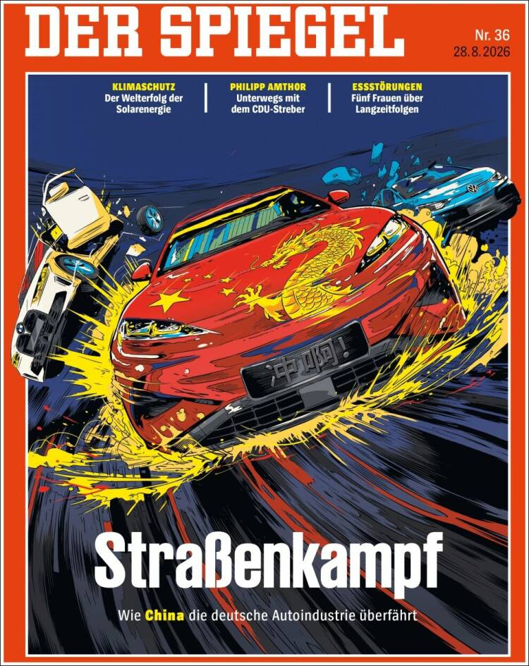Portada de Der Spiegel (Alemania)