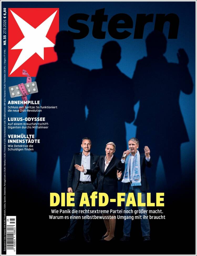Portada de Stern (Alemania)