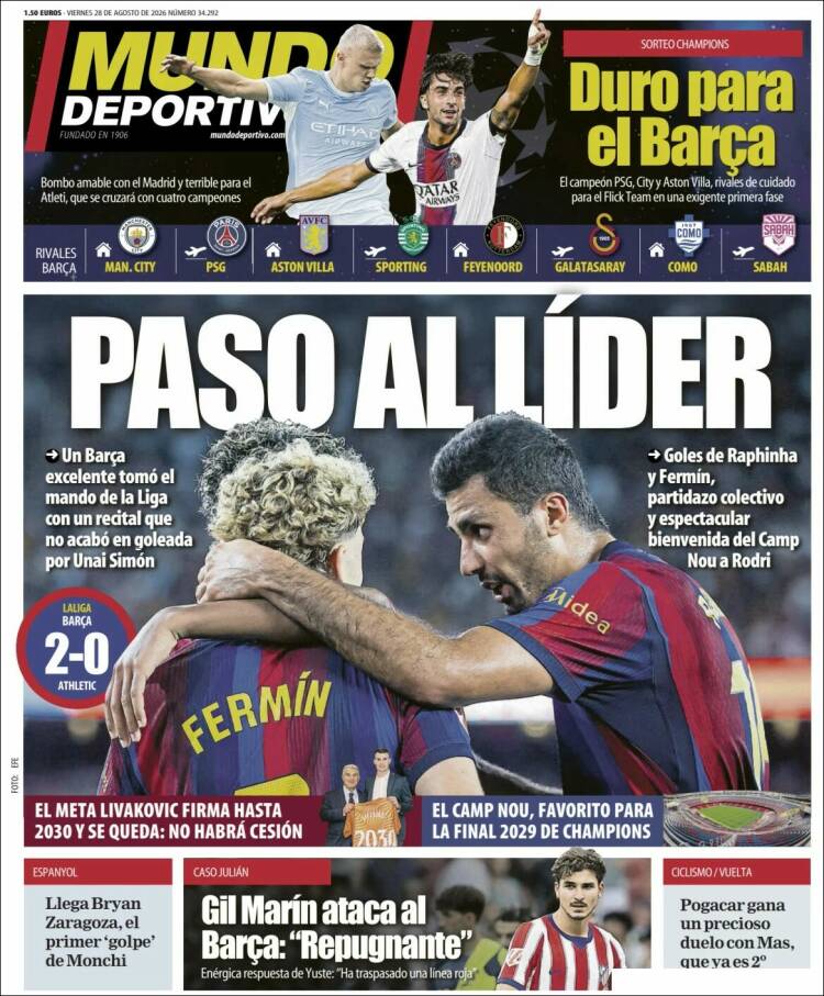 Portada de Mundo Atlético (Espa&ntilde;a)