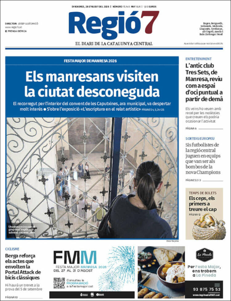 Portada de Regio7 (Espa&ntilde;a)