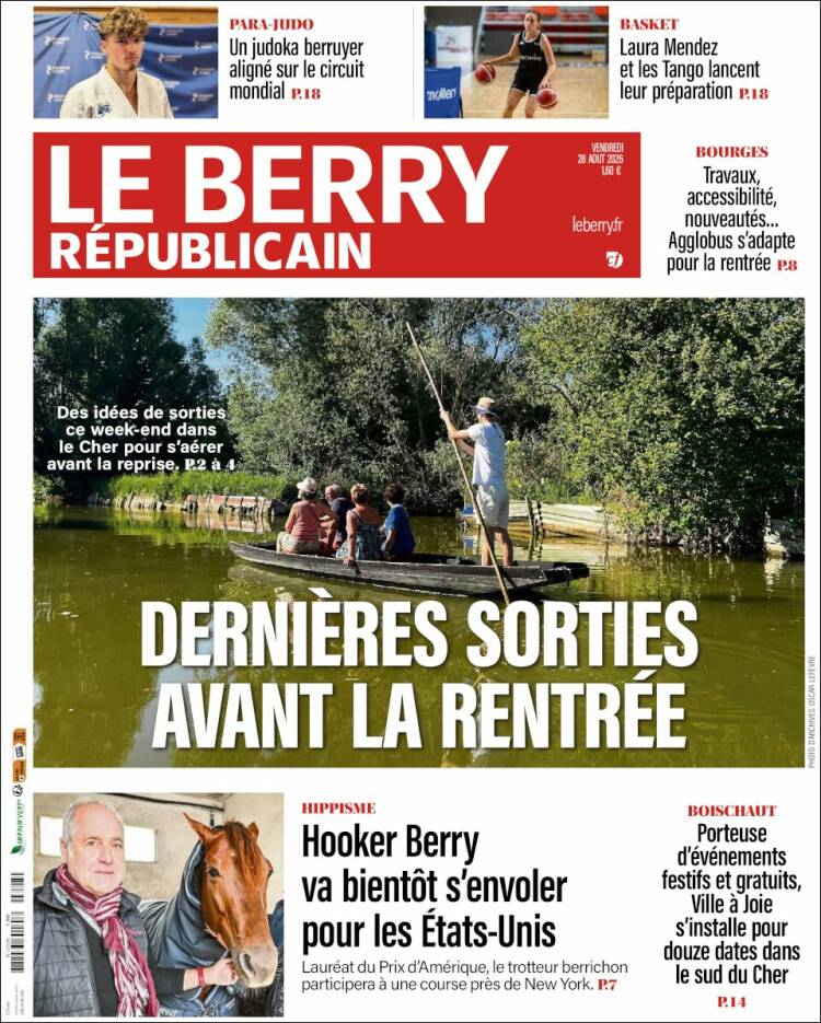 Portada de Berry Republicain (Francia)