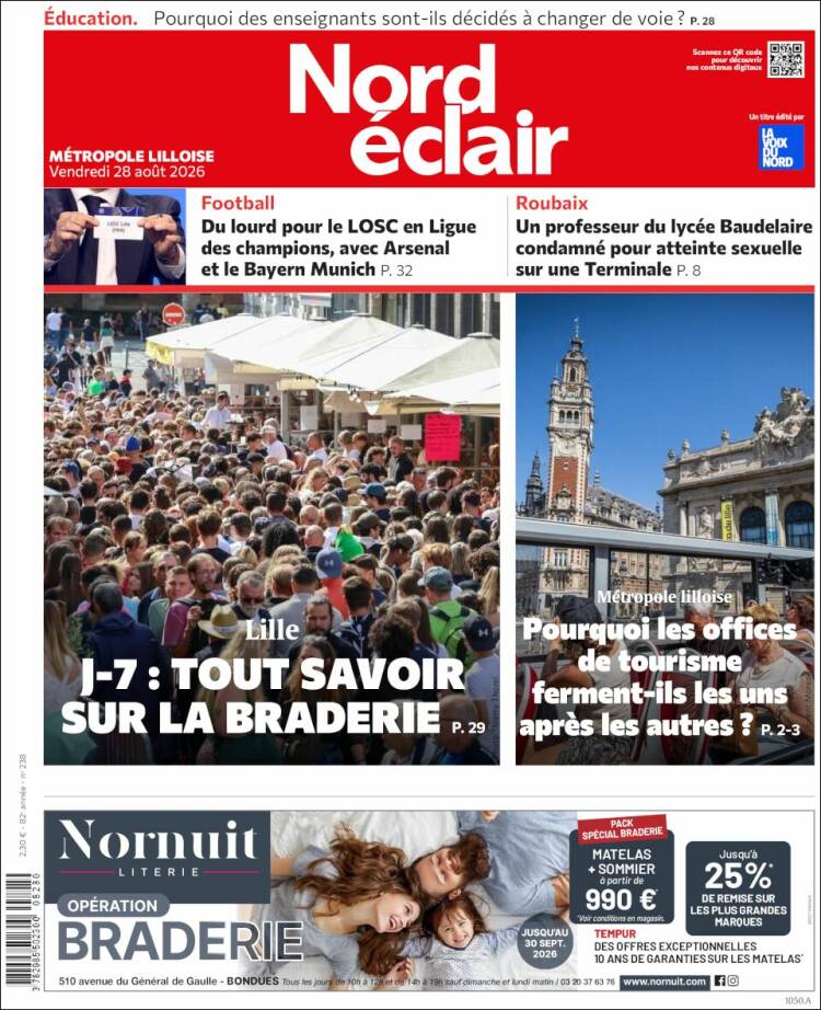 Portada de Nord Éclair (Francia)