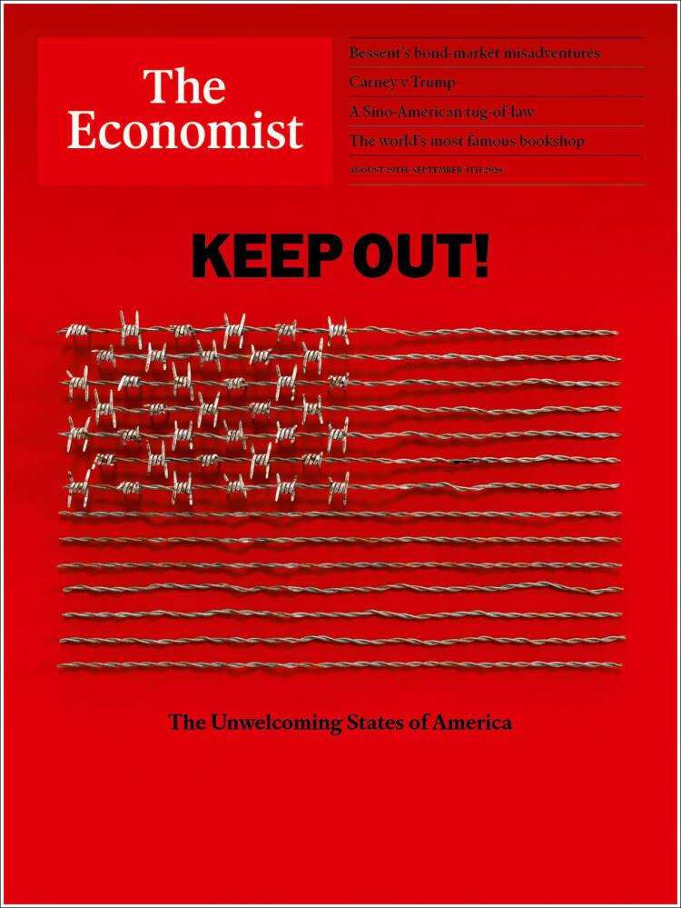 Portada de The Economist (Reino Unido)