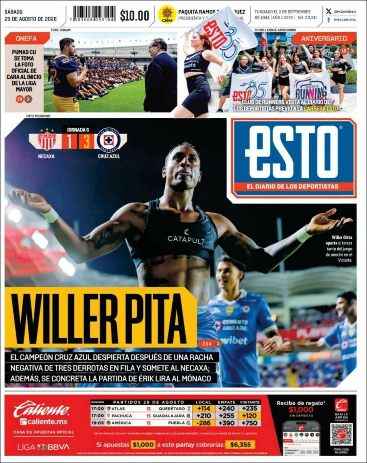 Portada de Esto (M&eacute;xico)