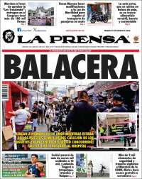 Portada de La Prensa (M&eacute;xico)