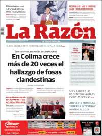 Portada de La Razón (M&eacute;xico)