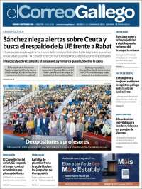 Portada de El Correo Gallego (Espa&ntilde;a)