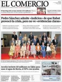 Portada de El Comercio - Gijón (Spain)
