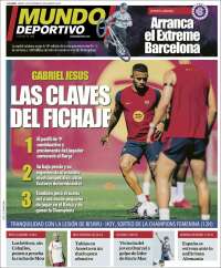 Portada de El Mundo Deportivo (Espagne)