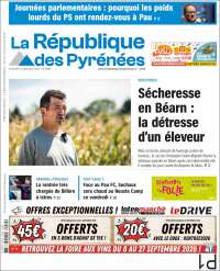 Portada de La République des Pyrénées (France)