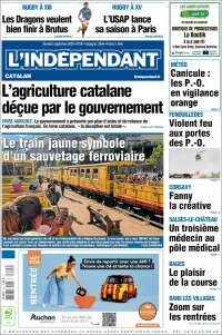 Portada de Le Indépendant (France)