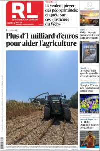 Portada de Le Republicain Lorrain (France)