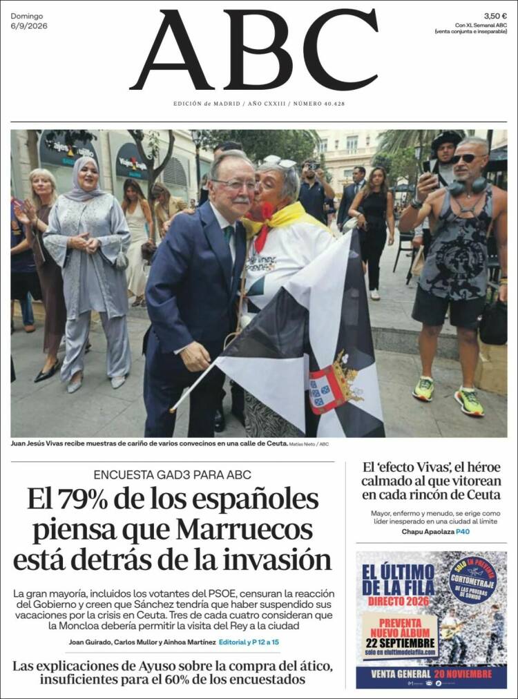 Portada de ABC (Spain)
