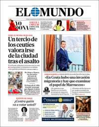 Portada de El Mundo (Spain)