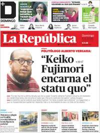 Portada de La Republica (P&eacute;rou)