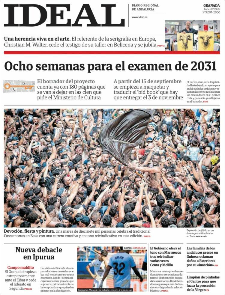 Portada de Ideal (Espa&ntilde;a)