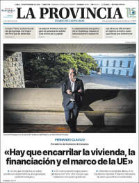 Portada de La Provincia (Espa&ntilde;a)