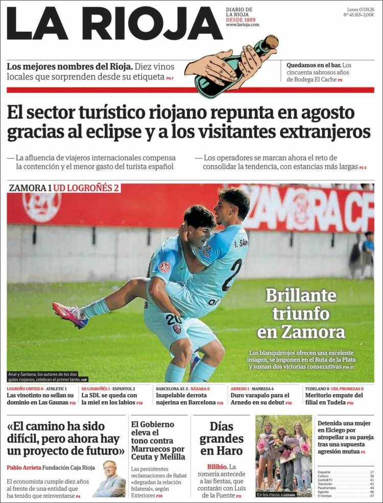 Portada de La Rioja (Spain)