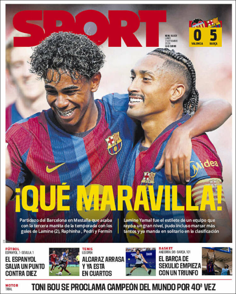 Portada de Sport (Espa&ntilde;a)