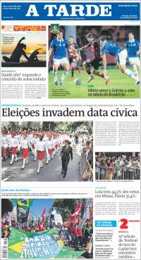 Portada de Diário A Tarde (Br&eacute;sil)