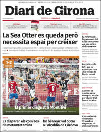 Portada de Diari de Girona (Espa&ntilde;a)