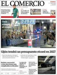 Portada de El Comercio - Gijón (Espa&ntilde;a)