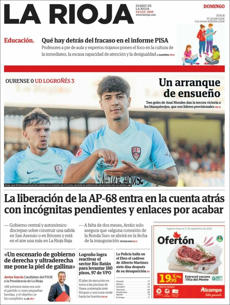 Portada de La Rioja (Espa&ntilde;a)