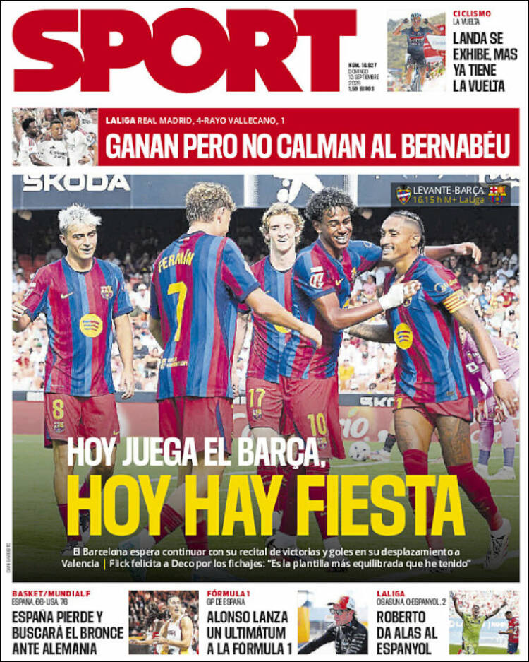 Portada de Sport (Espa&ntilde;a)
